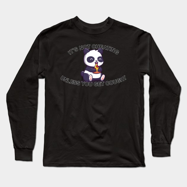 It's not cheating - Unless... Long Sleeve T-Shirt by jc007